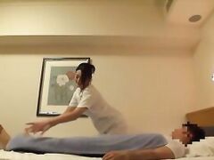 japanese hotel massage naked eating out hairy pussy